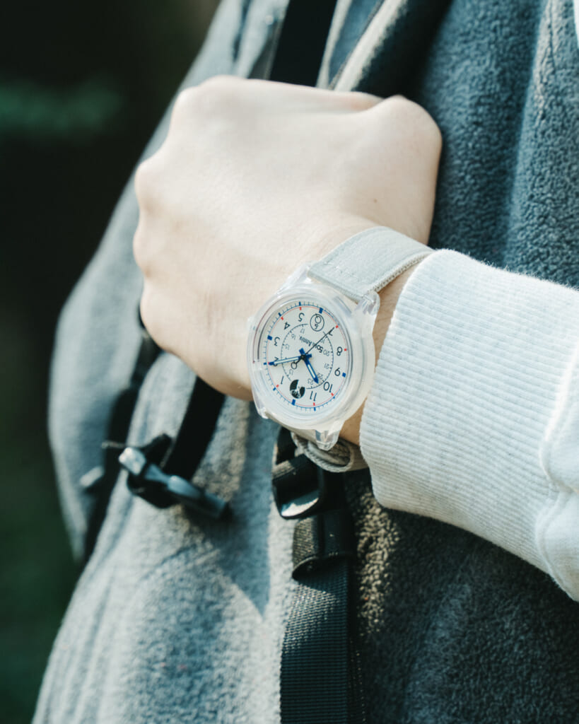 シチズン Q&Q Smile Solar（キューアンドキュー スマイルソーラー） キャプテンスタッグ コラボウオッチ