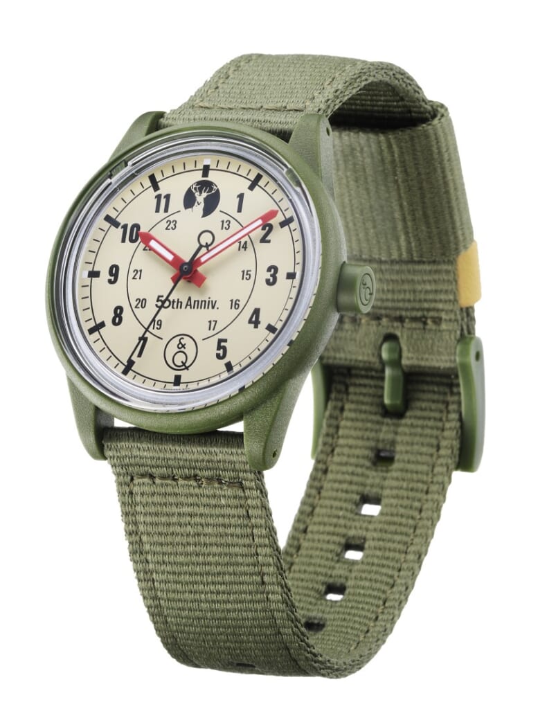 シチズン Q&Q Smile Solar（キューアンドキュー スマイルソーラー） キャプテンスタッグ コラボウオッチ