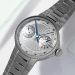 Chronoswiss（クロノスイス） パルス GMT シルバー ギョーシェ（PULSE GMT Silver GUilloche）