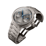 Chronoswiss（クロノスイス） パルス GMT シルバー ギョーシェ（PULSE GMT Silver GUilloche）