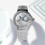 Chronoswiss（クロノスイス） パルス GMT シルバー ギョーシェ（PULSE GMT Silver GUilloche）