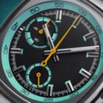 BREW WATCH Co.（ブリュー ウォッチ カンパニー） METRIC TEAL & YELLOW
