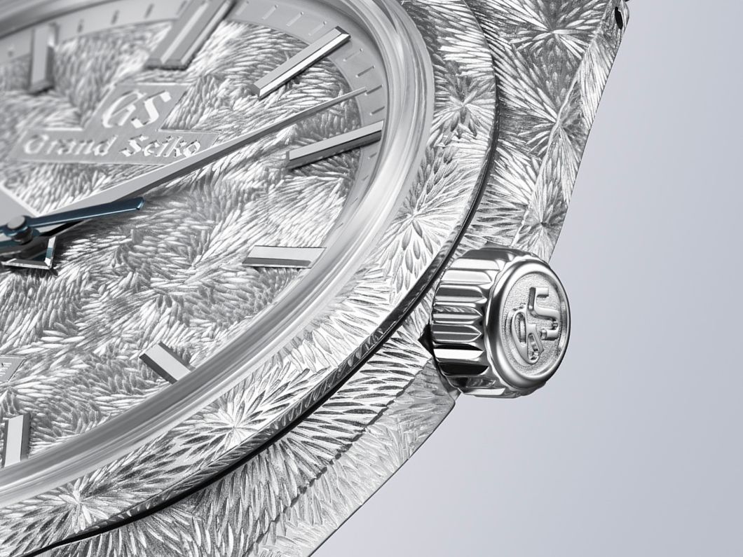 グランドセイコー マスターピースコレクション 手巻スプリングドライブ 彫金 限定モデル