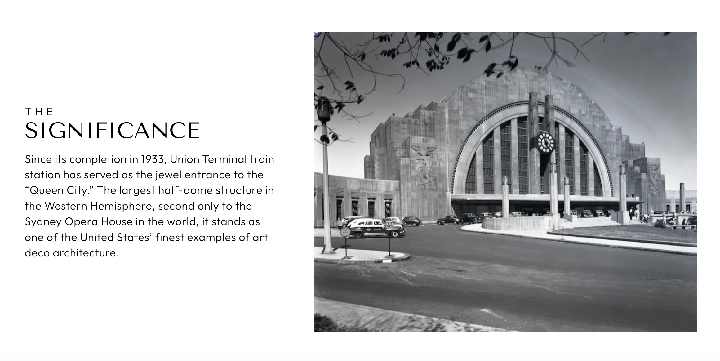 Union Terminal clock