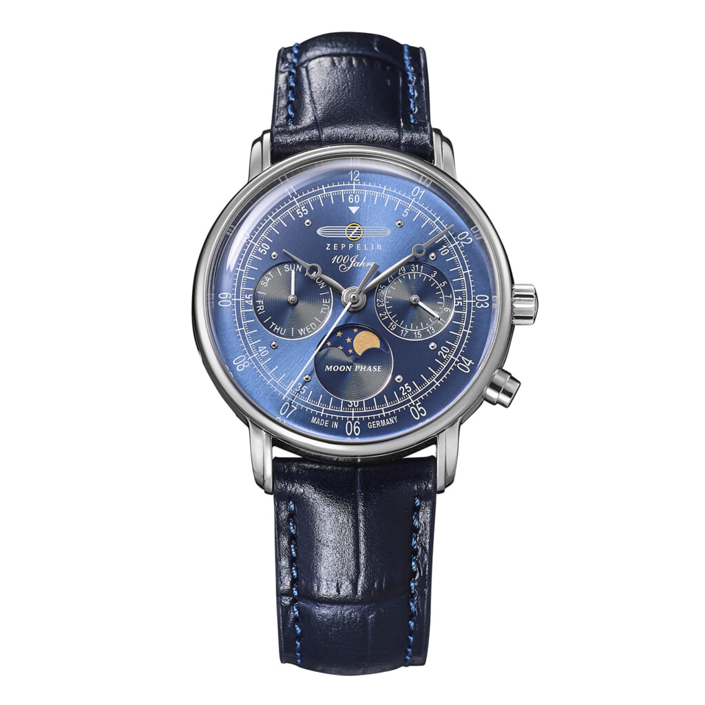 ZEPPELIN（ツェッペリン） 100 YEARS ZEPPELIN 36mm MOON PHASE（100周年記念シリーズ 36mm ムーンフェイズ）