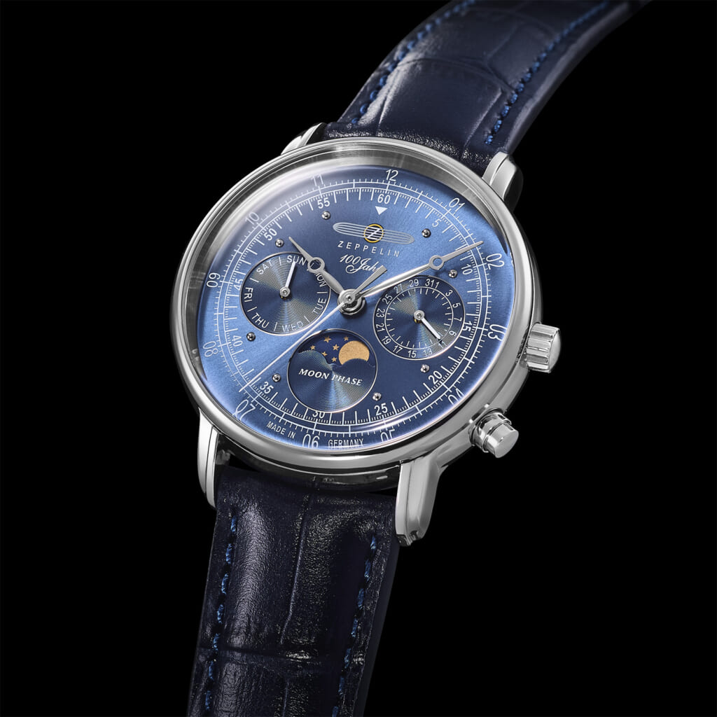 ZEPPELIN（ツェッペリン） 100 YEARS ZEPPELIN 36mm MOON PHASE（100周年記念シリーズ 36mm ムーンフェイズ）