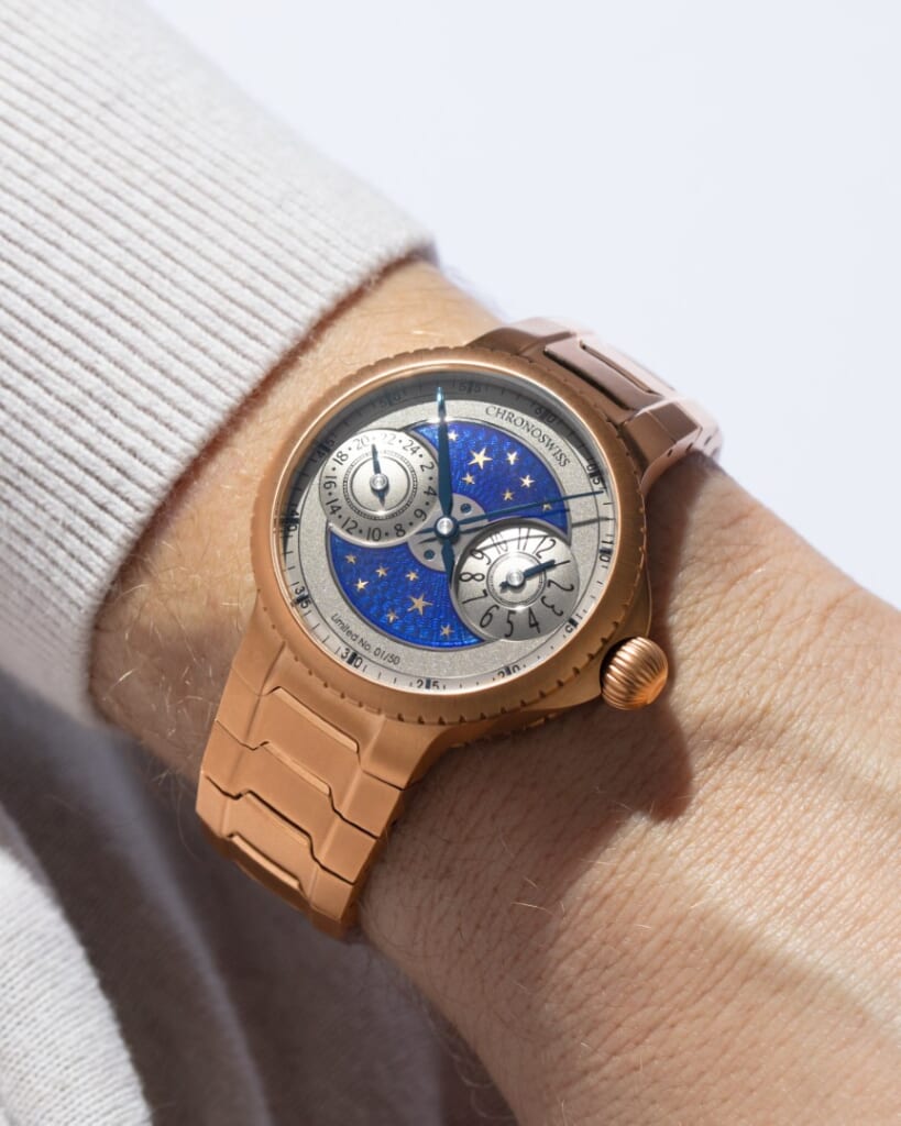 Chronoswiss（クロノスイス） パルス GMT エナメル スカイ ゴールド（PULSE GMT Enamel Sky Gold）