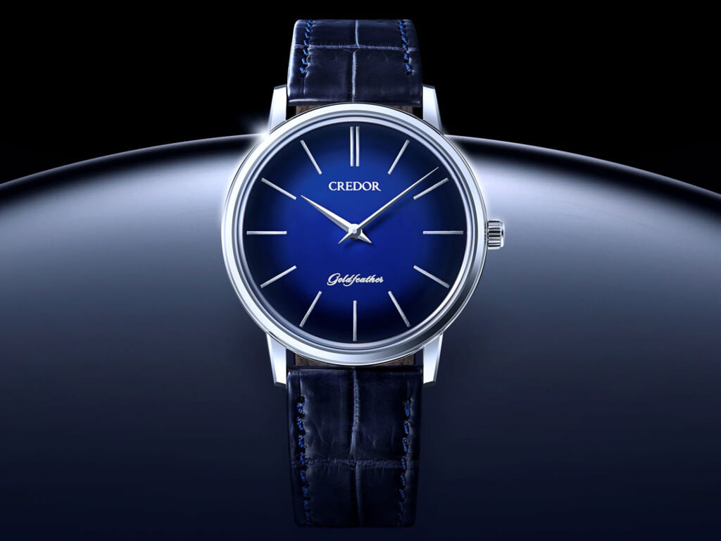 クレドール ゴールドフェザー 漆芸ダイヤル 限定モデル