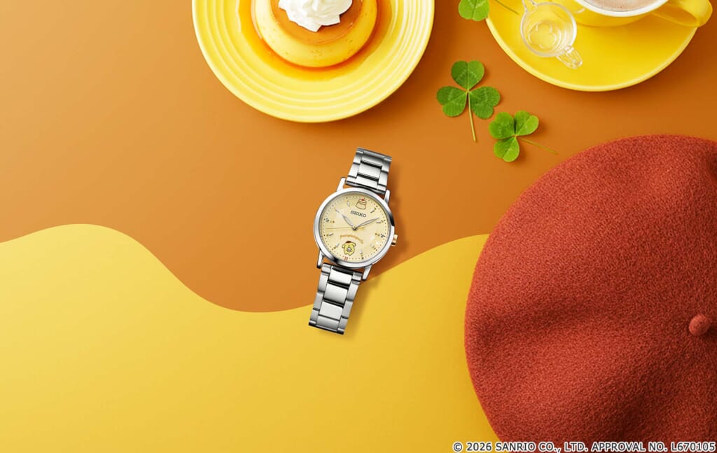 ポムポムプリン 30周年記念 セイコー コラボレーションウオッチ