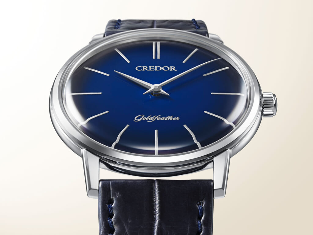クレドール ゴールドフェザー 漆芸ダイヤル 限定モデル