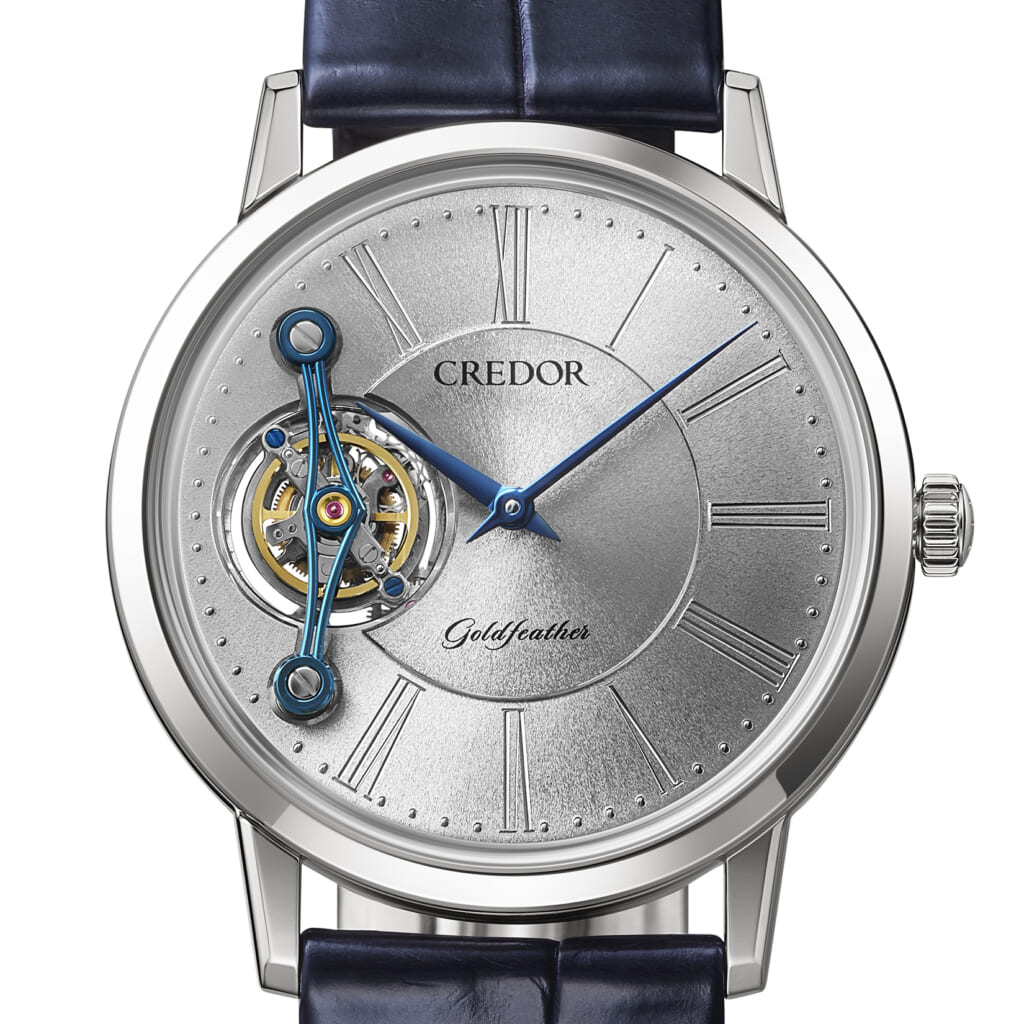 クレドール ゴールドフェザー トゥールビヨン 彫金 限定モデル