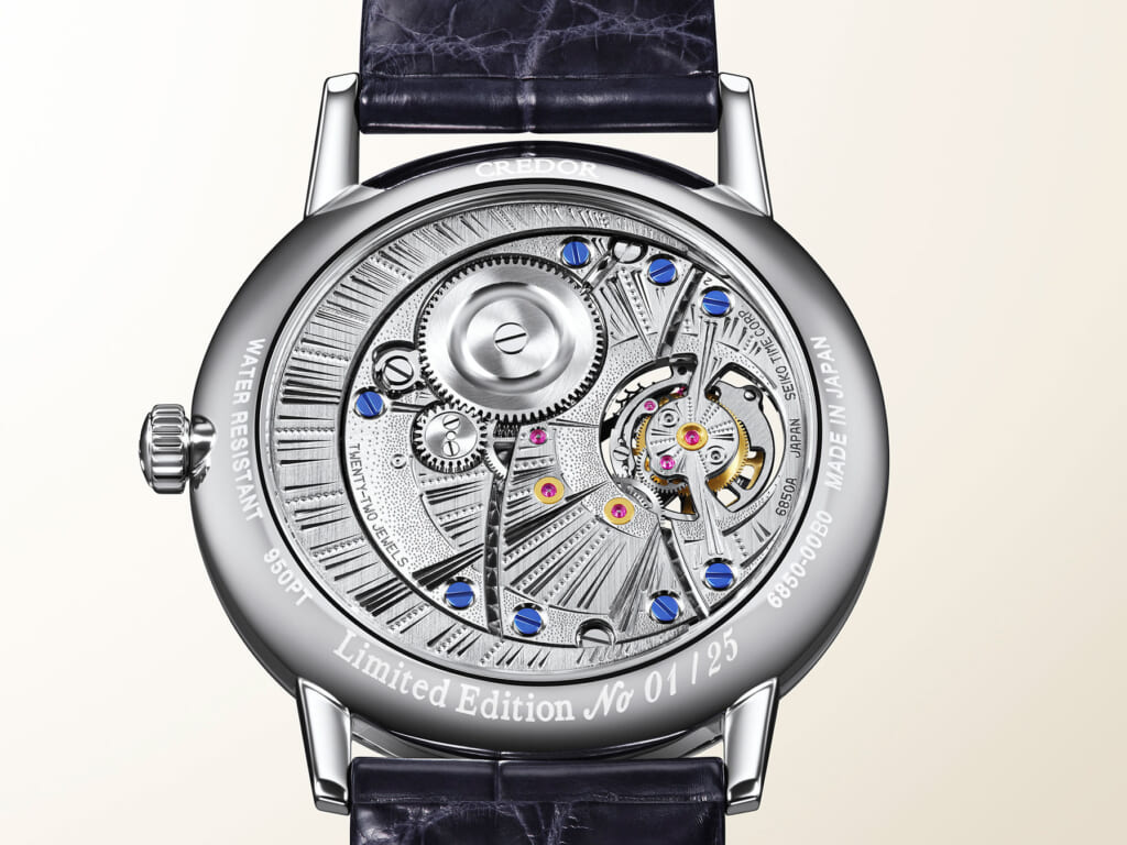 クレドール ゴールドフェザー トゥールビヨン 彫金 限定モデル