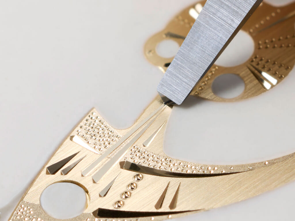 クレドール ゴールドフェザー トゥールビヨン 彫金 限定モデル