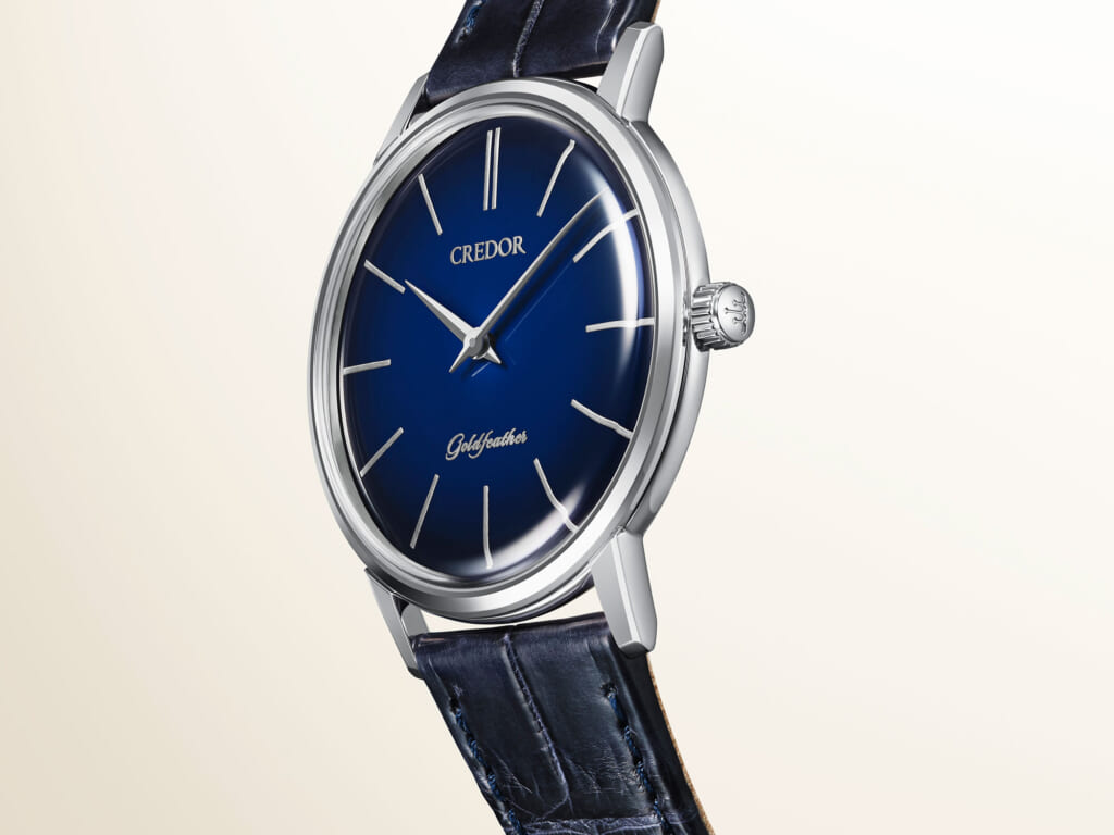 クレドール ゴールドフェザー 漆芸ダイヤル 限定モデル