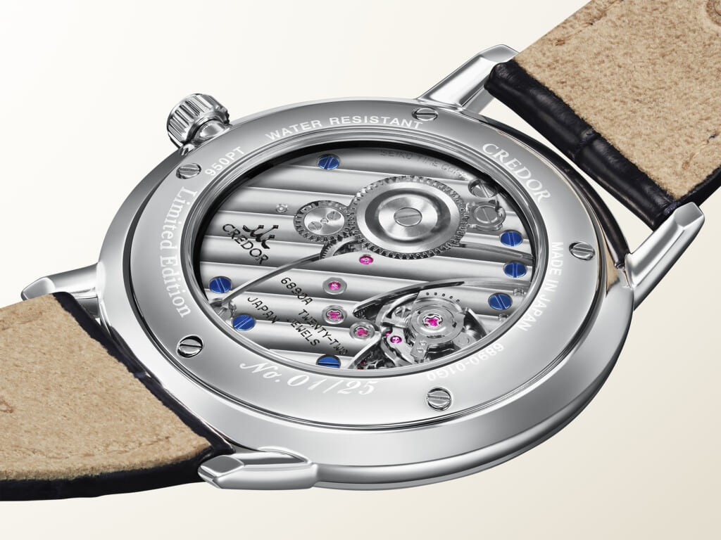 クレドール ゴールドフェザー 漆芸ダイヤル 限定モデル