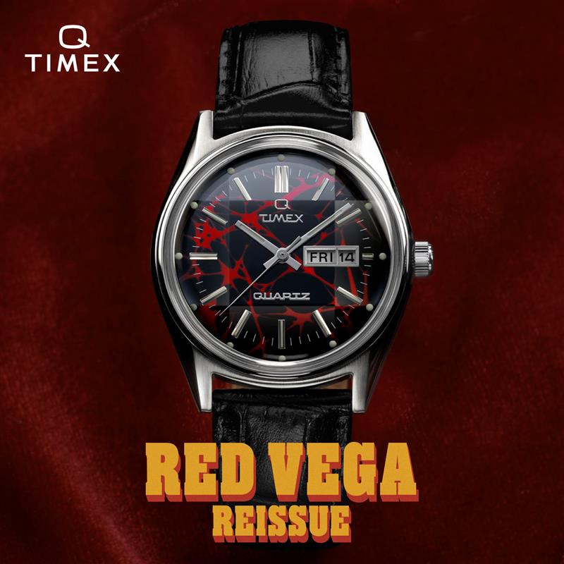 TIMEX（タイメックス） Q TIMEX Red Vega Reissue（レッド ベガ リイシュー）