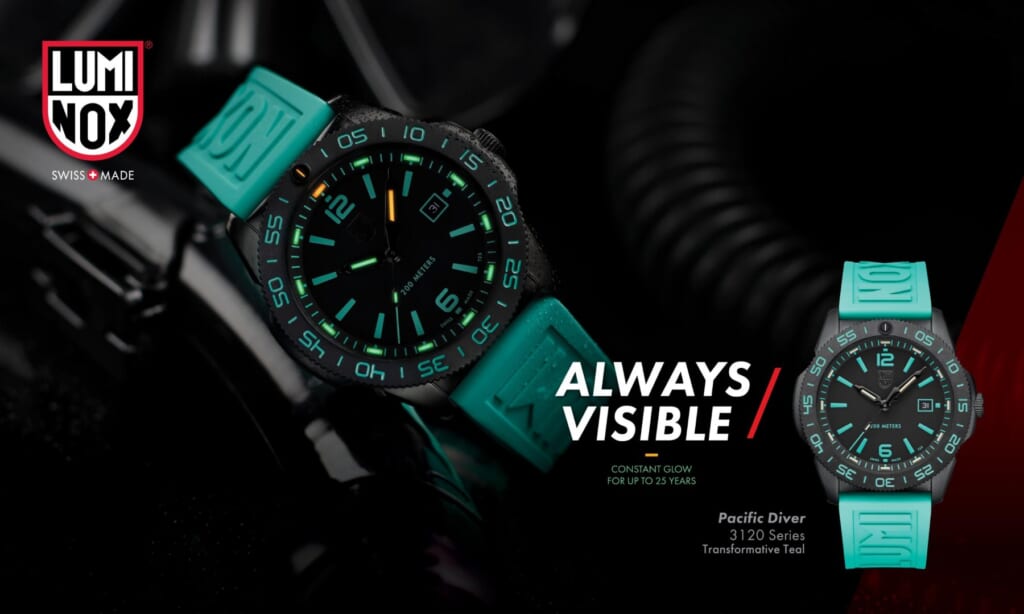 Luminox（ルミノックス） Pacific Diver 3120 Transformative Teal Edition