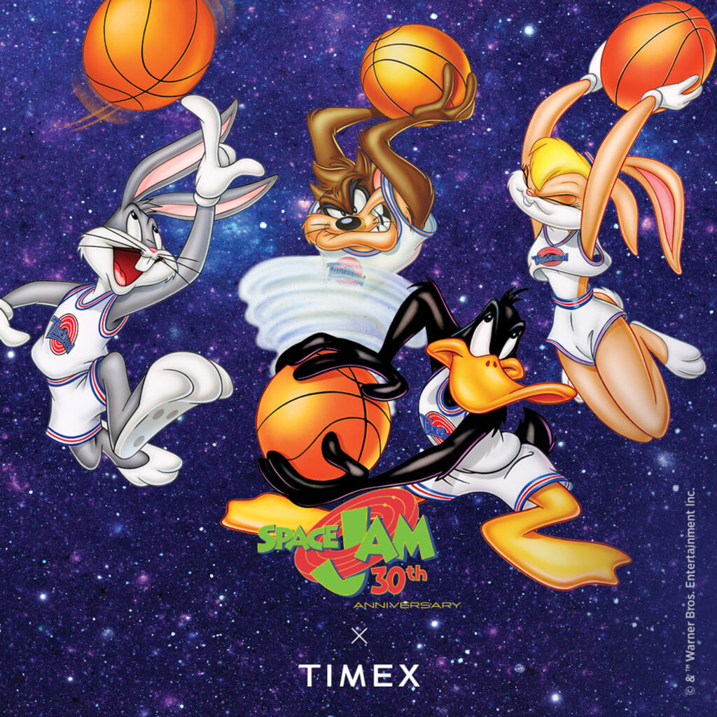 タイメックス スペース・ジャム × Q タイメックス 30周年記念限定ウオッチ