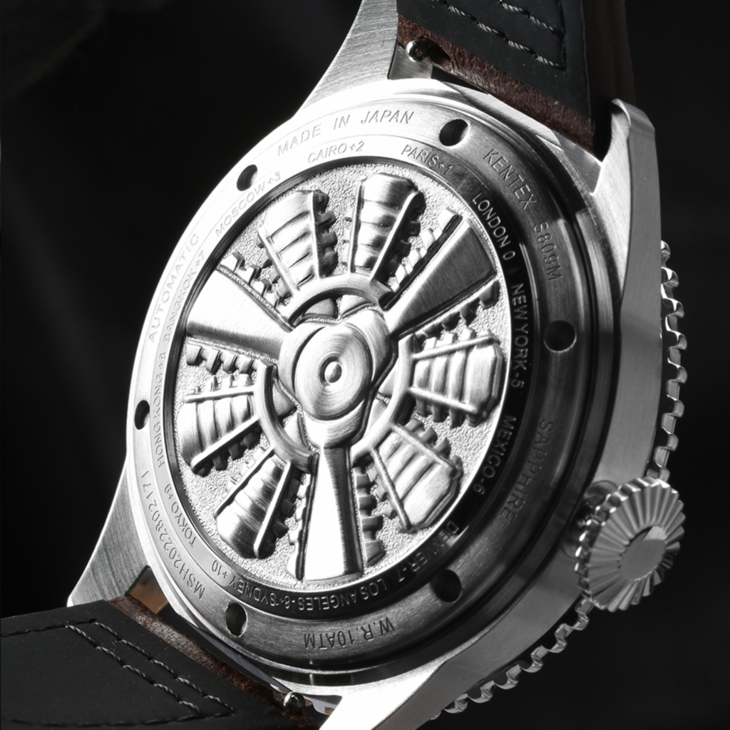 ケンテックス（KENTEX） SKYMAN GMT