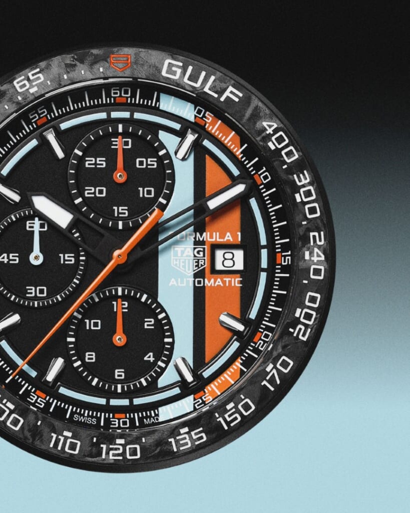 TAG Heuer（タグ・ホイヤー） タグ・ホイヤー フォーミュラ1 クロノグラフ × ガルフ