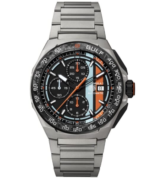 TAG Heuer(タグ・ホイヤー) タグ・ホイヤー フォーミュラ1 クロノグラフ × ガルフ
