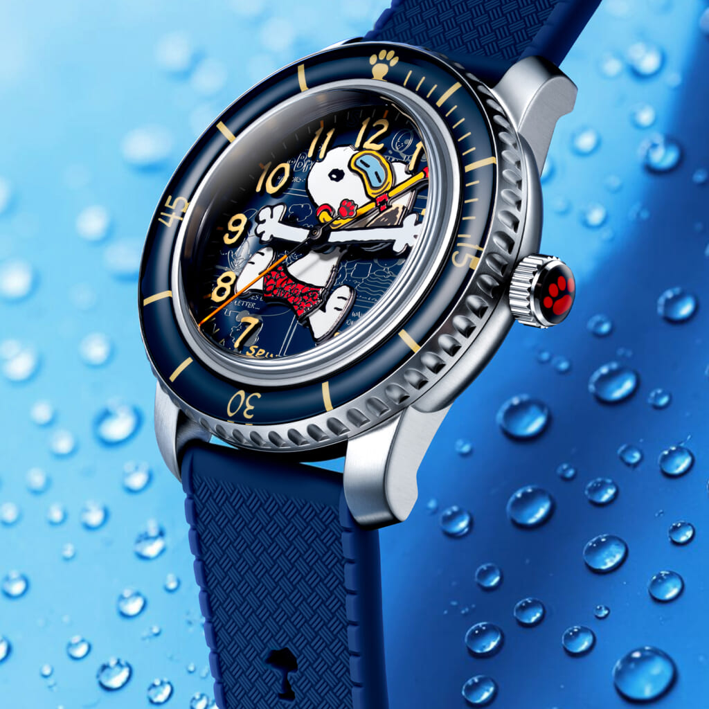 SPINNAKER（スピニカー） FLEUSS 40 AUTOMATIC PEANUTS SNOOPY SEASIDE SNORKEL LIMITED EDITION
