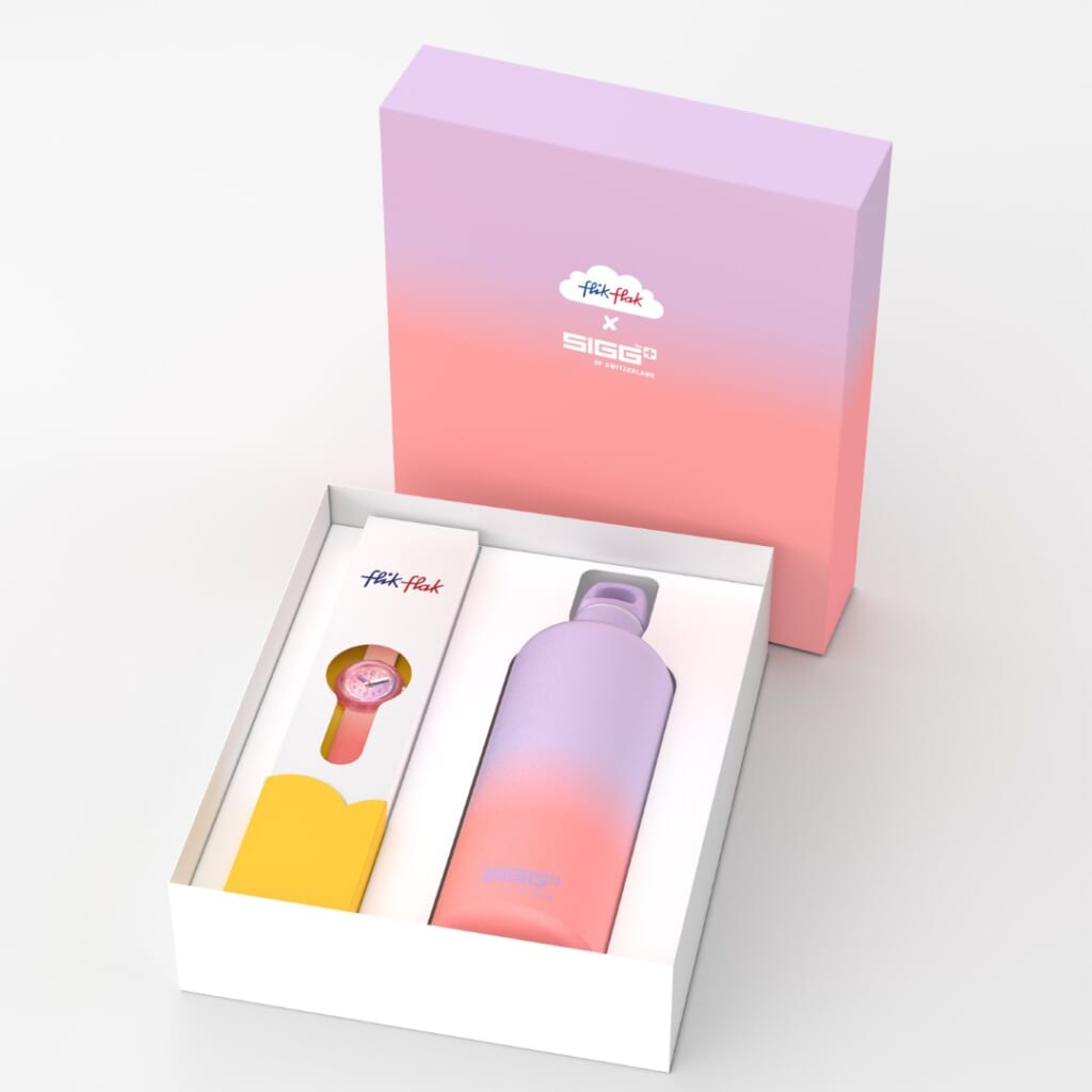 Flik Flak×SIGG QUENCH IN PINK／QUENCH IN BLUE