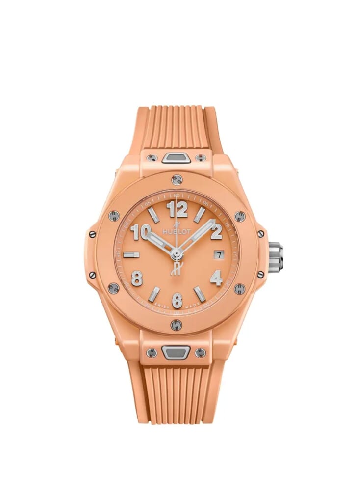 HUBLOT ビッグ・バン ピーチセラミック