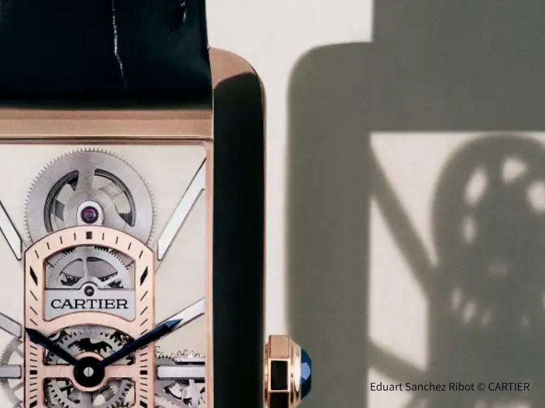 CARTIER（カルティエ） タンク アメリカン スケルトン