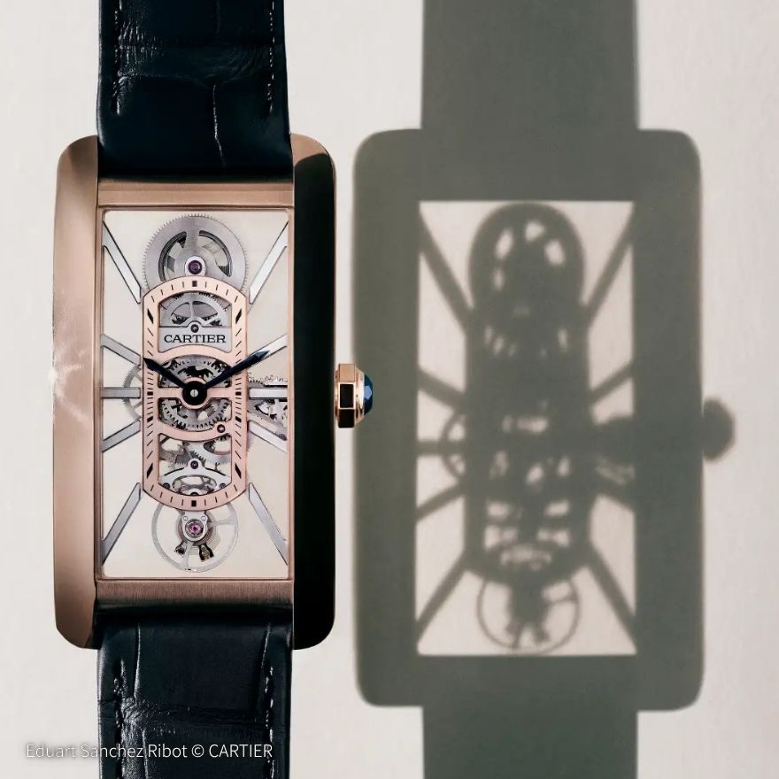 CARTIER（カルティエ） タンク アメリカン スケルトン