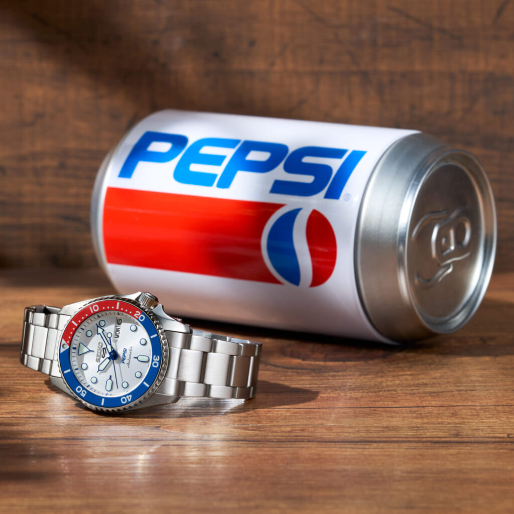 セイコー 5スポーツ Pepsi コラボレーション限定モデル SBSA319