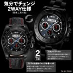ゴジラ プレミアム限定モデル 電波ソーラークロノグラフウォッチ