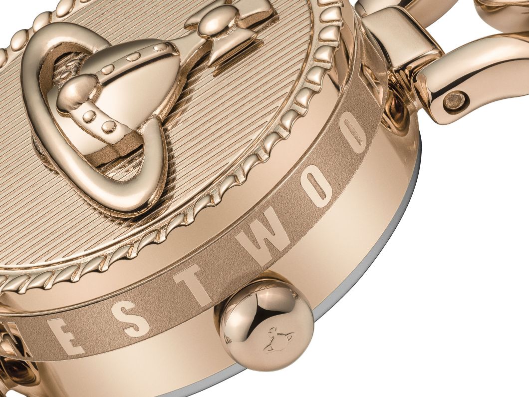 ヴィヴィアン・ウエストウッド ウォッチ Orb Button Rose Gold