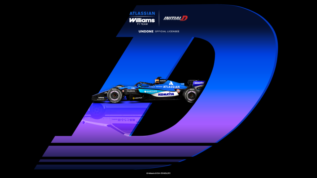 Atlassian Williams F1 Team  ×『頭文字D Legend3 -夢現-』 PROJECT D AUTOMATIC WATCH