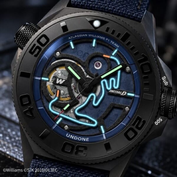 Atlassian Williams F1 Team ×『頭文字D Legend3 -夢現-』 PROJECT D AUTOMATIC WATCH