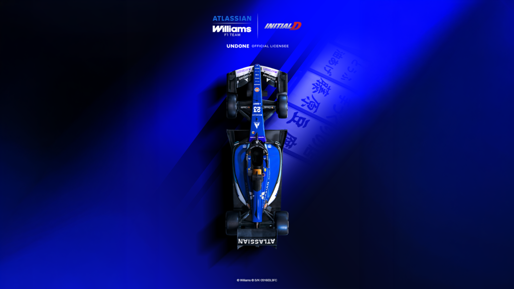 Atlassian Williams F1 Team  ×『頭文字D Legend3 -夢現-』 PROJECT D AUTOMATIC WATCH