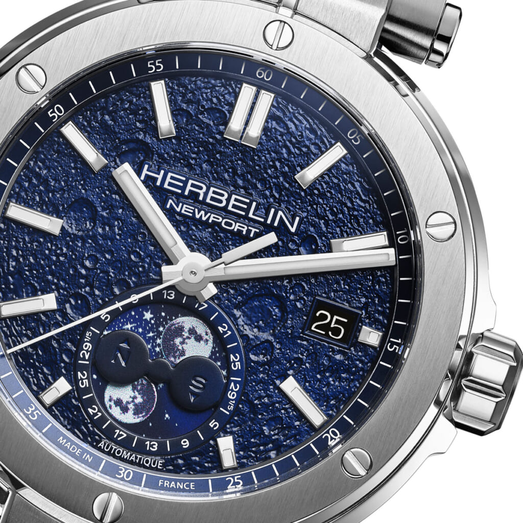 HERBELIN（エルブラン） NEWPORT AUTOMATIC MOON PHASES（ニューポート オートマティック ムーンフェイズ）
