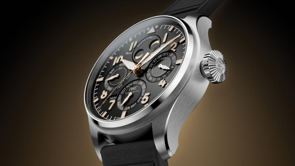 IWCシャフハウゼン ビッグ・パイロット・ウォッチ・パーペチュアル・カレンダー・プロセット “140 イヤーズ・メルセデス・ベンツ