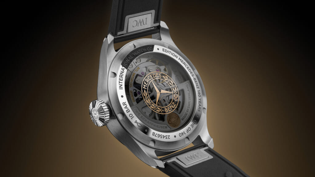 IWCシャフハウゼン ビッグ・パイロット・ウォッチ・パーペチュアル・カレンダー・プロセット “140 イヤーズ・メルセデス・ベンツ