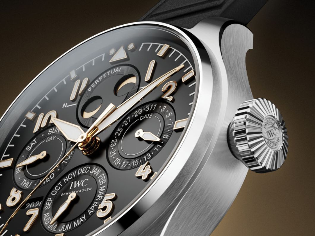 IWCシャフハウゼン ビッグ・パイロット・ウォッチ・パーペチュアル・カレンダー・プロセット “140 イヤーズ・メルセデス・ベンツ