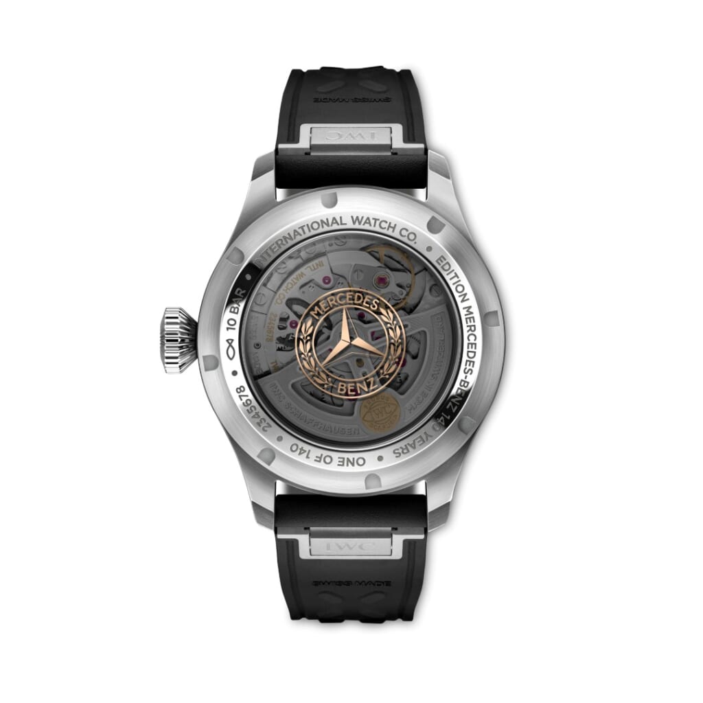 IWCシャフハウゼン ビッグ・パイロット・ウォッチ・パーペチュアル・カレンダー・プロセット “140 イヤーズ・メルセデス・ベンツ