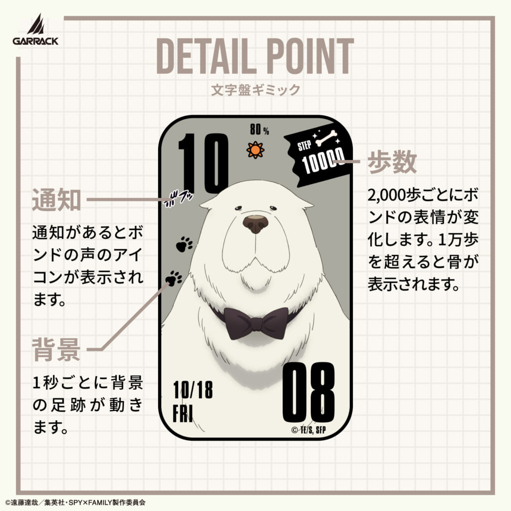 『SPY×FAMILY』スマートウオッチ