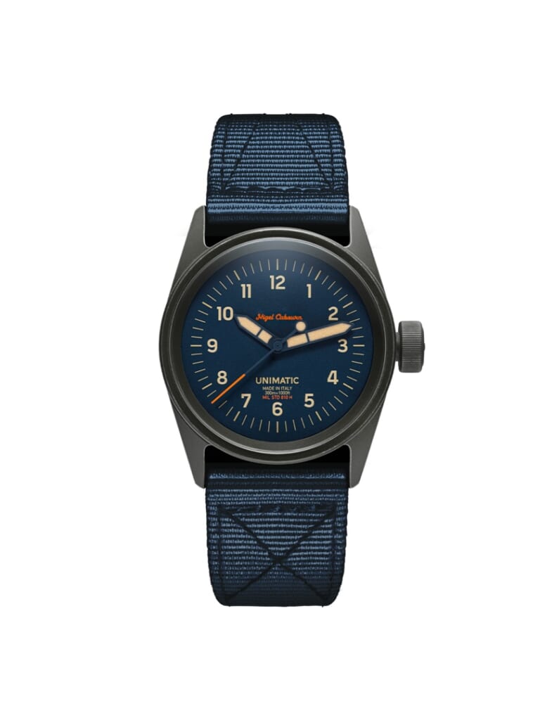 Nigel Cabourn × UNIMATIC × THE ARMOURY Modello Cinque U5S-TANC