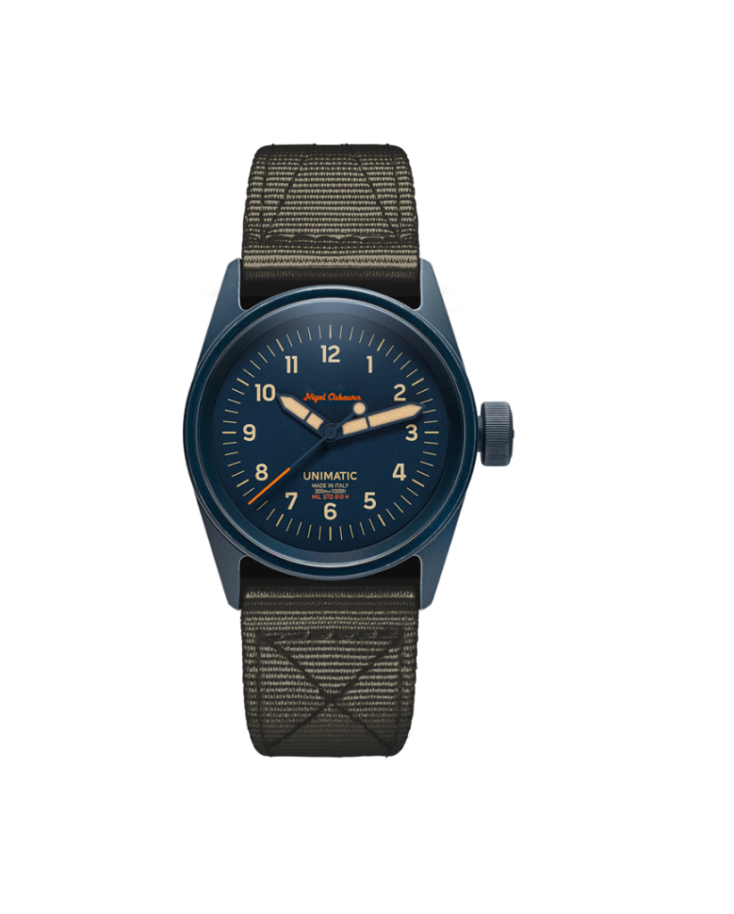 Nigel Cabourn × UNIMATIC × THE ARMOURY Modello Cinque U5S-TANC