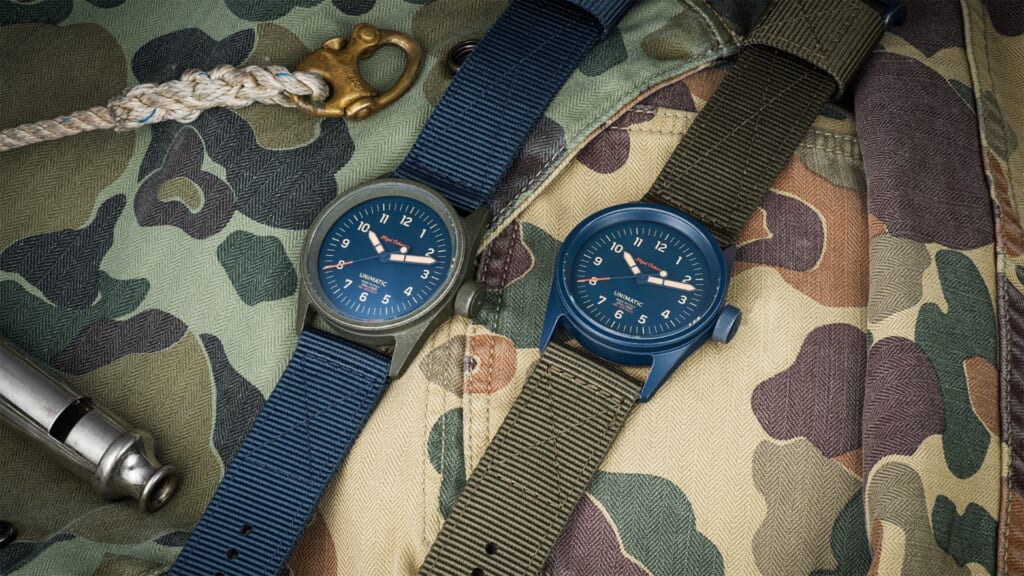 Nigel Cabourn × UNIMATIC × THE ARMOURY Modello Cinque U5S-TANC