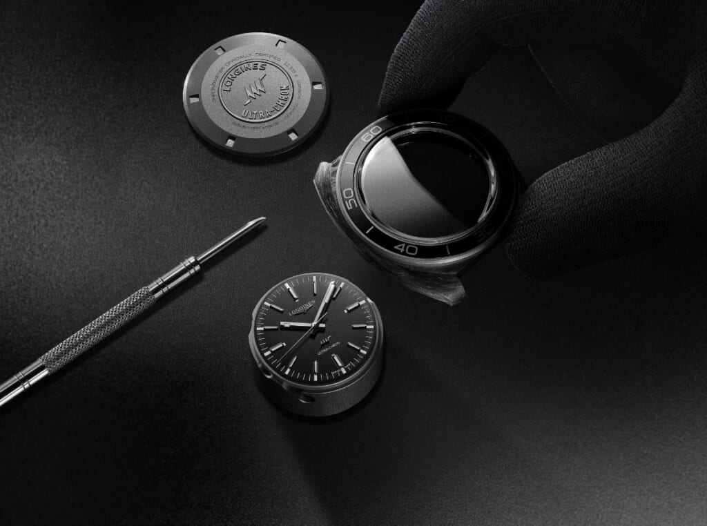 ロンジン ウルトラ-クロン カーボン