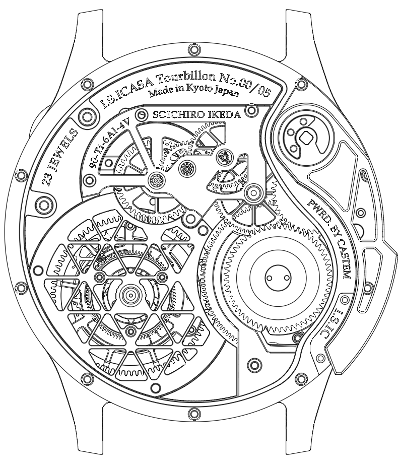 I.S.ICASA（アイ・エス・イカサ） I.S.ICASA Tourbillon 01