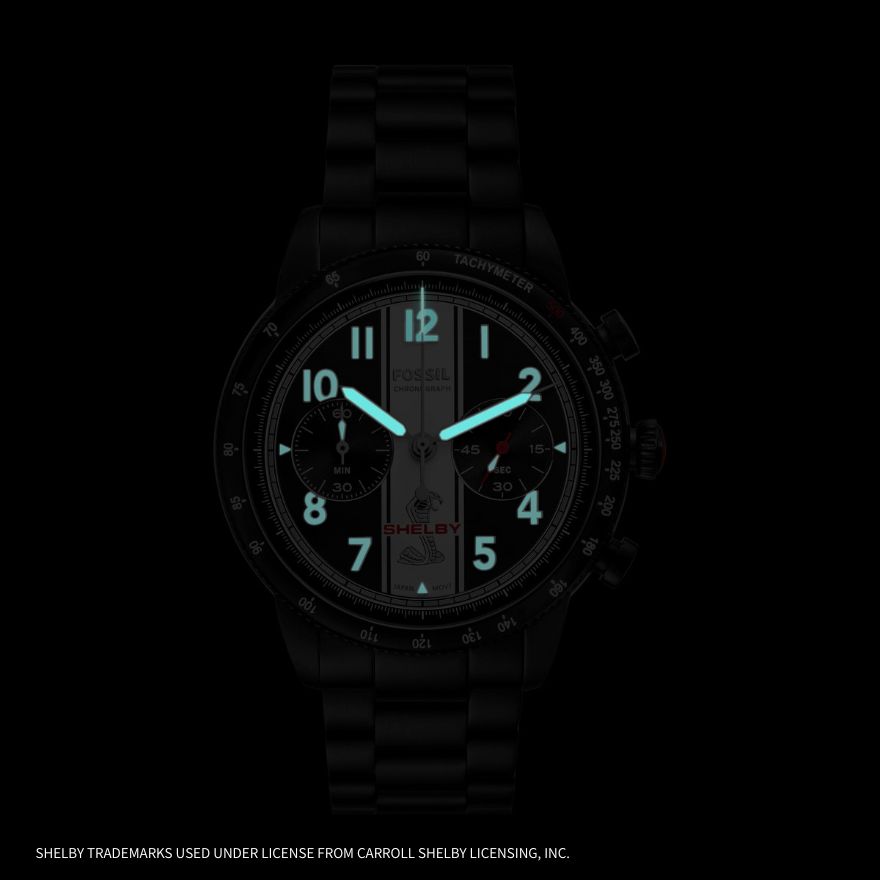 FOSSIL（フォッシル） Shelby x Fossil Limited-Edition Super Snake Chronograph Watch Set LE1250SET