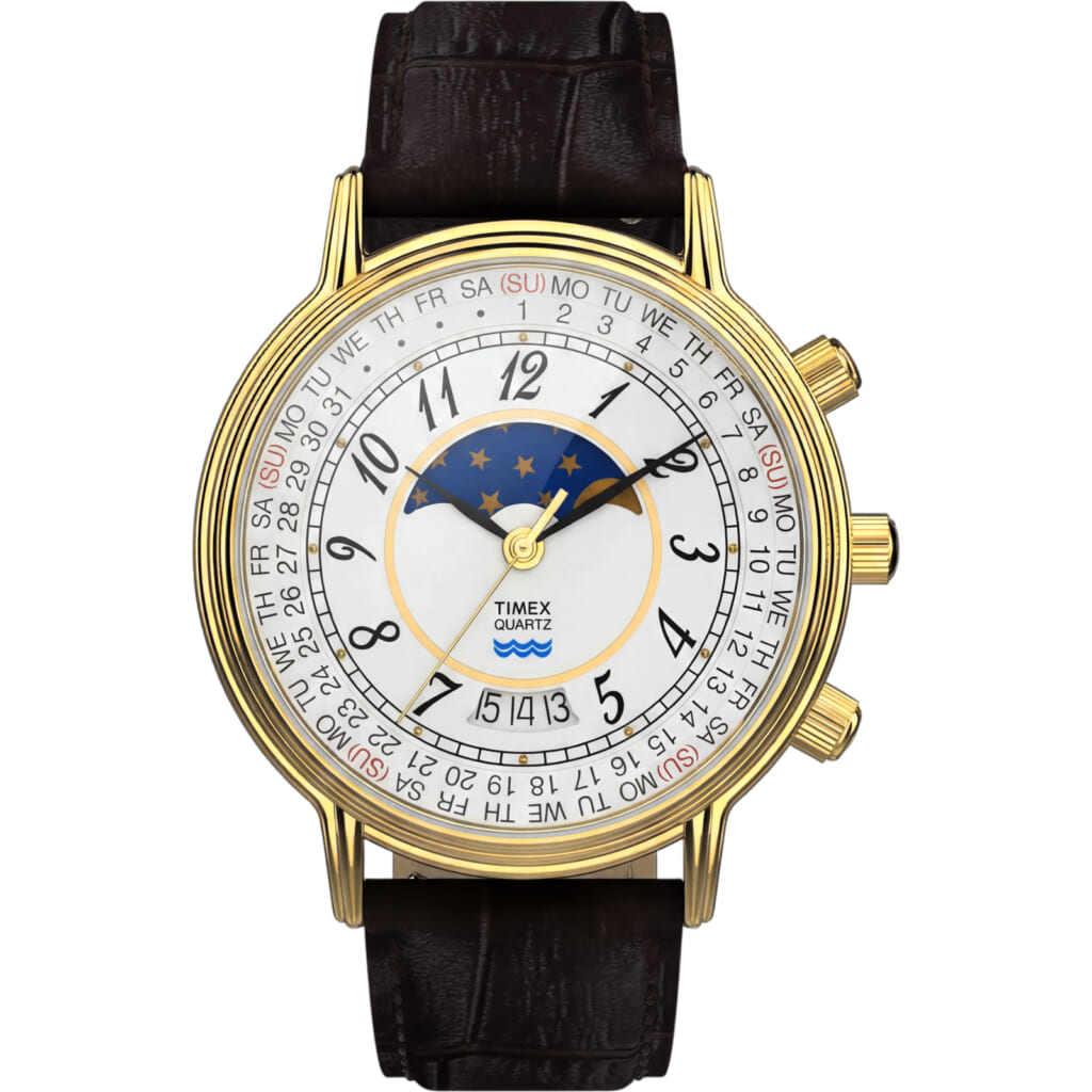 TIMEX（タイメックス） 1990 Moon Phase & Calendar Dial Reissue（1990 ムーンフェイズ＆カレンダーダイアル リイシュー）