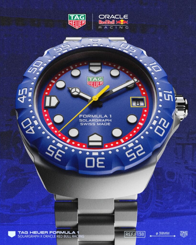 TAG HEUER（タグ・ホイヤー） タグ・ホイヤー フォーミュラ1 ソーラーグラフ × オラクル・レッドブル・レーシング